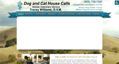 Desktop Screenshot of dogandcathousecalls.com